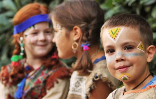 Settimana del divertimento per indiani ed  esploratori della natura