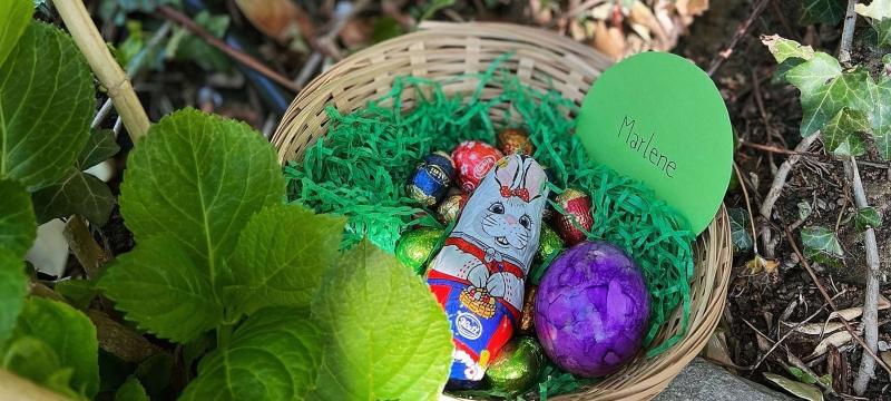 Il coniglietto di Pasqua al Grafenstein 