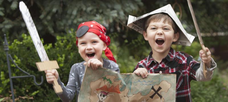 Settimana del divertimento dei pirati ed escursionisti
